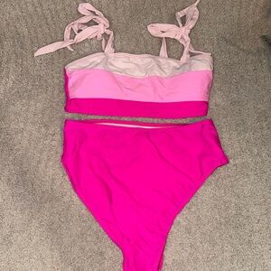 Women's Pink Bikini Set